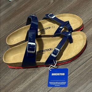 Birkenstock Mayari Ladies Blue Sandals